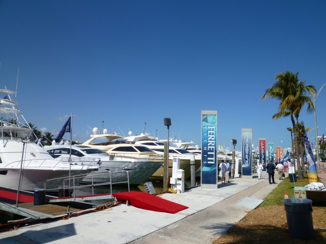 Ferretti Group showcases 22 models, 4 are exclusive debuts in Miami