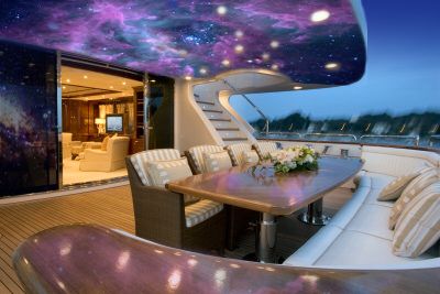 Holographic Laser Projection Technology for Superyachts by MidasMediaTek Holographic Laser Projection Technology for Superyachts by MidasMediaTek