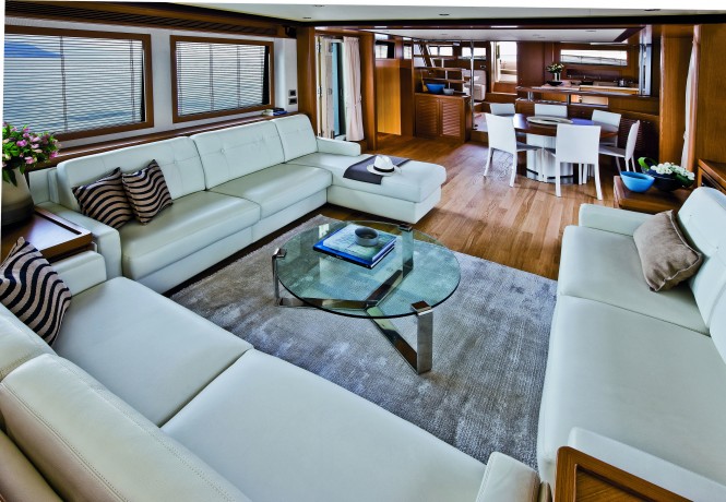 Mochi Craft Long Range 23 Motor yacht Salon Mochi Craft Long Range 23 Motor yacht Salon