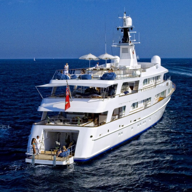 Motor yacht Illusion finalist in the World Superyacht Awards for refit at Pendennis
