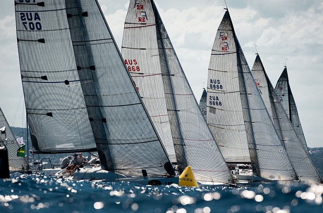 One of the two starts of last day of the 2011 Rolex Farr 40 World Championship Photo credit Rolex Kurt Arrigo One of the two starts of last day of the 2011 Rolex Farr 40 World Championship Photo credit Rolex Kurt Arrigo