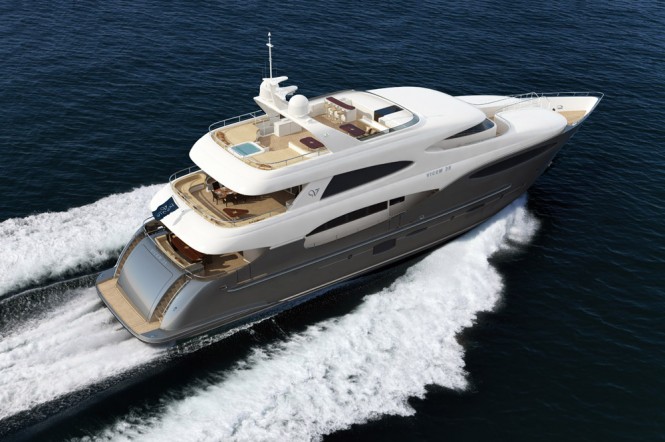 Vulcan 35m motor yacht by Vicem