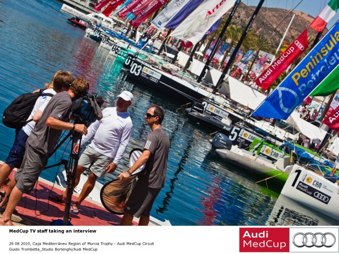 Estimated Media Impact Value of the 2010 Audi MedCup grows by 65,6% year on year since 2009.