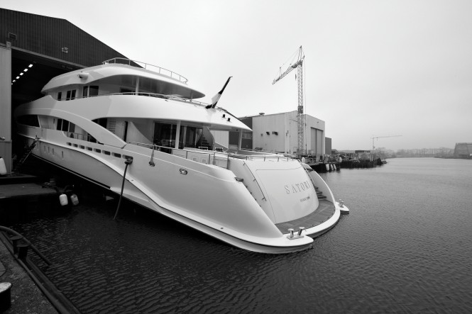 50 m Motor Yacht Satori Launched by Heesen - Photo credit: Dick Holthuis 50 m Motor Yacht Satori Launched by Heesen - Photo credit: Dick Holthuis