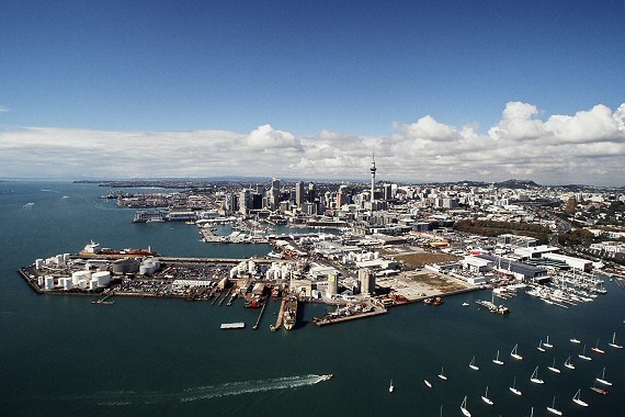 New Zealand’s new Wynyard Quarter superyacht Marina full