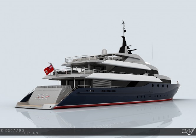 CMN built luxury yacht Panache
