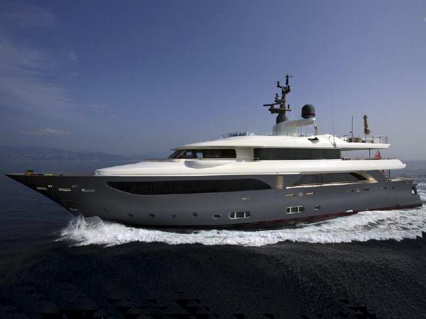 CRN motor yacht Lady Trudy and superyacht Darlings Danama at Cannes and Monaco International Boat Show