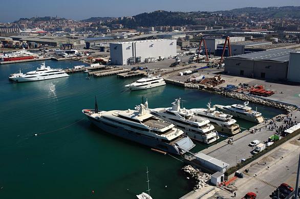 CRN shipyard in Italy