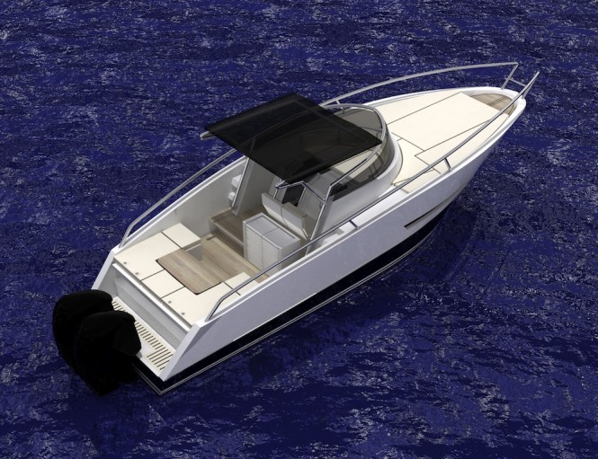 Enfield 30 motorboat by Carlo Cafiero