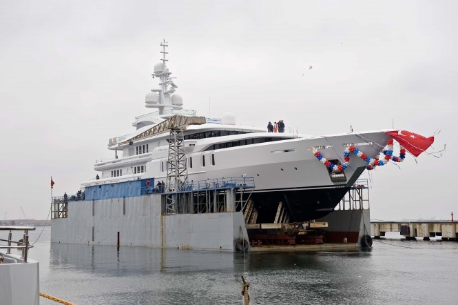 Proteksan-Turquoise launch motor yacht Talisman C designed by H2