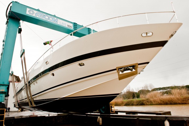 Leopard Yachts launch motor yacht OSCAR