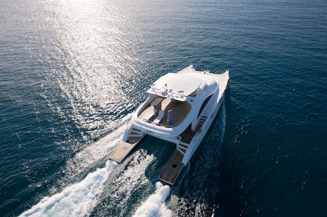 Power catamaran JAMBO 1
