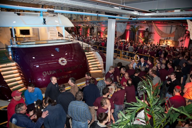Quinta Essentia motor yacht launch party - Photo credit to Emilio Bianchi