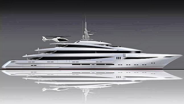 Rossi Navi 74m Superyacht Project by Giovanni Arrabito