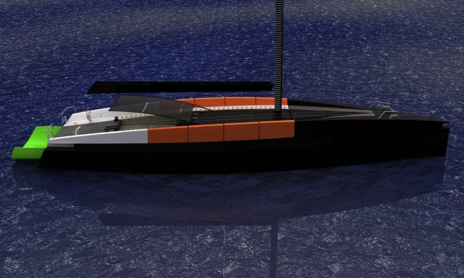 Carlo Cafiero designed sailing yacht OAI 115′