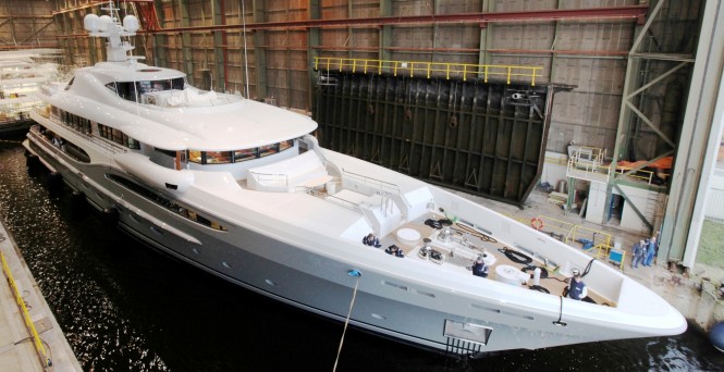 Amel’s ‘Imagine’ Yacht is Launched & Underway
