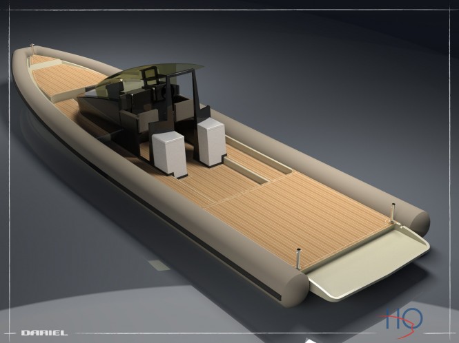 The new Dariel DT 14 CL yacht tender The new Dariel DT 14 CL yacht tender