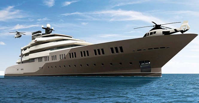 120m Motor yacht PA 122 by Oceanco – A Nuvolari & Lenard superyacht design