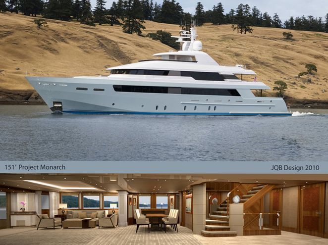 46m Motor Yacht Monarch launched by Delta Marine