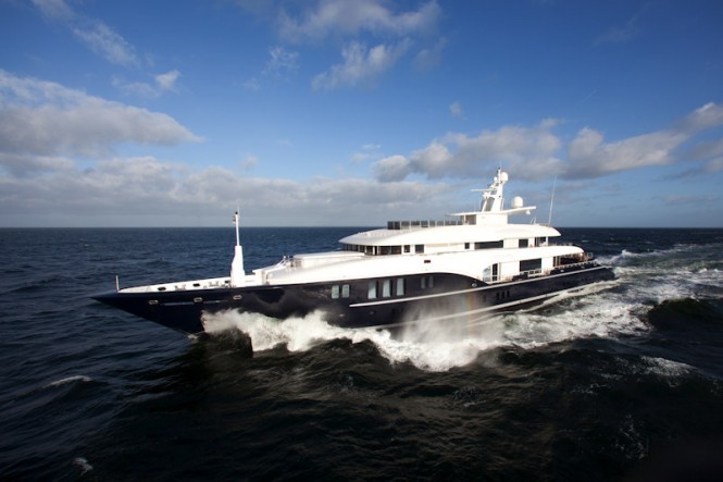 73m Motor Yacht Sapphire by Nobiskrug delivered and sold
