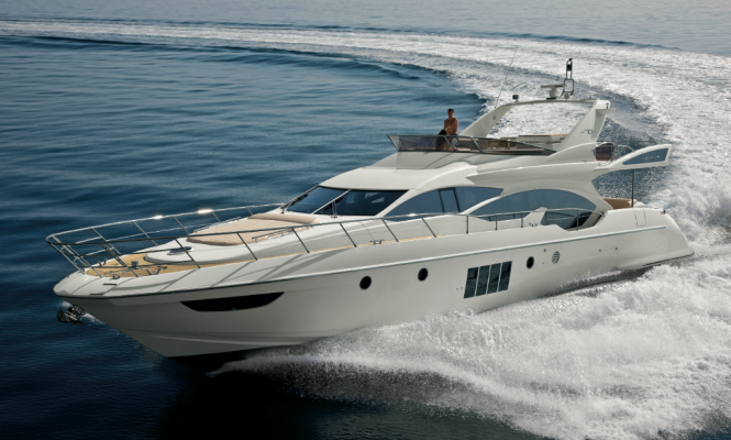 Azimut Flybridge 70 motor yacht - Image courtesy of Azimut Yachts