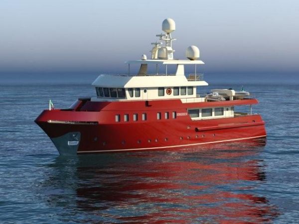 CNP Naumachos 105 Explorer Motor Yacht in Build