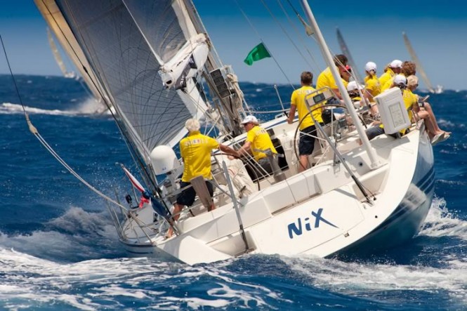 Les Voiles de St. Barth 2011 Sailing yacht NIX - Credit Christophe Jouany - Les Voiles de Saint-Barth Les Voiles de St. Barth 2011 Sailing yacht NIX - Credit Christophe Jouany - Les Voiles de Saint-Barth