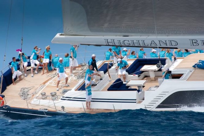 Sailing Yacht Highland Breeze at Les Voiles de Saint-Barth 2011 - Credit Christophe Jouany - Les Voiles de Saint-Barth Sailing Yacht Highland Breeze at Les Voiles de Saint-Barth 2011 - Credit Christophe Jouany - Les Voiles de Saint-Barth