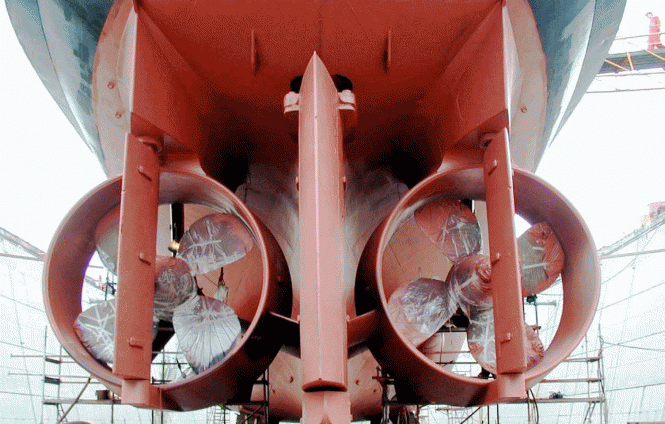Superyacht Oceanic Propellers