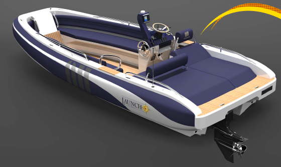 New Novurania ‘Launch’ Luxury Motor Yacht Tenders