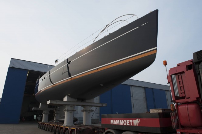 Sailing yacht Ameena re launched by Jongert – The First Jongert refit of 2011