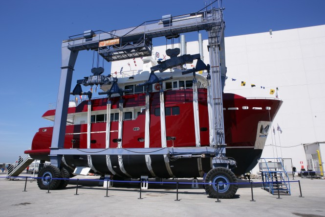 Motor Yacht Vitadimare launched by Cantiere delle Marche in 2011
