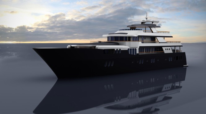 52m Natural Evolution Motor Yacht Design by Splinakis Ship Design