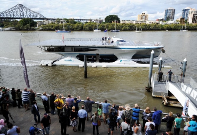 TÛRANOR PlanetSolar in Brisbane Australia