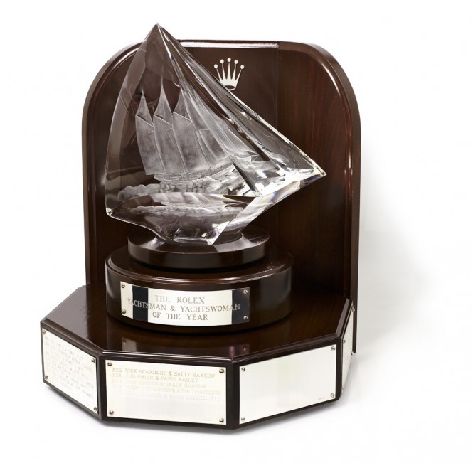 Rolex Yachtsman & Yachtswoman of the Year Awards Trophy Rolex Yachtsman & Yachtswoman of the Year Awards Trophy