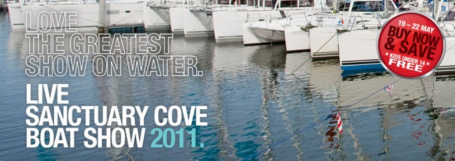 Sanctuary Cove Boat Show opened today in Australia