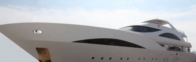 Superyacht Seven Spices for charter in the Red Sea - Image credit Luxury Motor Yachts Inc Superyacht Seven Spices for charter in the Red Sea - Image credit Luxury Motor Yachts Inc