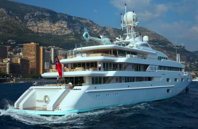 Princess Mariana renamed motor yacht Pegasus V