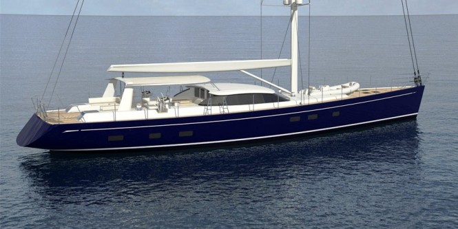The 30 metre Superyacht Antares III yacht launched by Yachting Developments in New Zealand