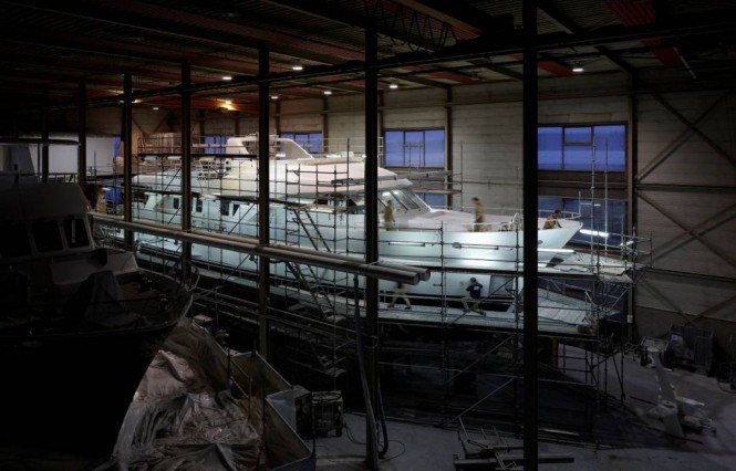 The Fourth Moonen 97 Motor yacht ready to be launched by Moonen Yachts The Fourth Moonen 97 Motor yacht ready to be launched by Moonen Yachts