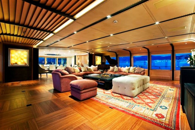 Yacht Imagine - The Main Saloon 2 - Photo Credit Marc Paris