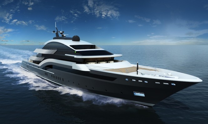 90m Oceanco DP009 Yacht by Luiz De Basto 90m Oceanco DP009 Yacht by Luiz De Basto