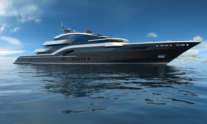 New 90m Oceanco DP009 yacht by Luiz De Basto