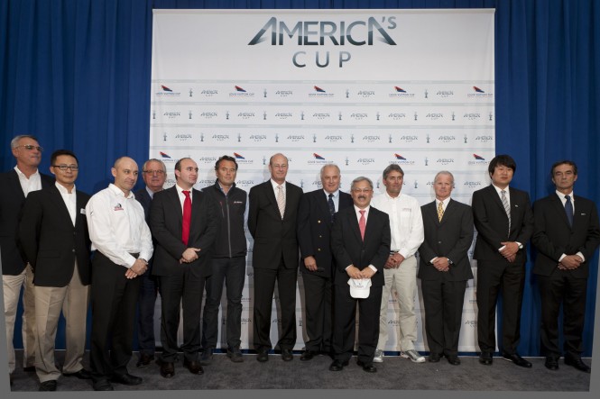America's Cup Teams welcomed to San Francisco © ACEA (2011) Photo Gilles Martin-Raget America's Cup Teams welcomed to San Francisco © ACEA (2011) Photo Gilles Martin-Raget