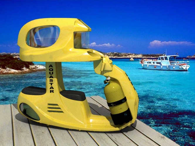 Luxury Yacht Water Toys: Aqua Star Dive Scooter for Two