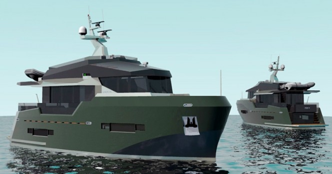 SABDES reveals two new designs – a 21m Explorer Yacht and a 15m Pilothouse Motor Yacht
