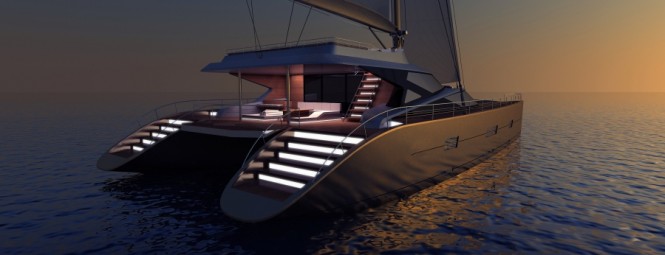 Blue Coast 88 Catamaran by Mega Yacht Catamarans