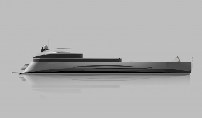 Motor Yacht Blue Dream II by Aras Kazar Designs