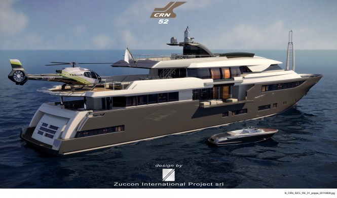 CRN Classic 52m Yacht in collaboration with Studio Zuccon International Project