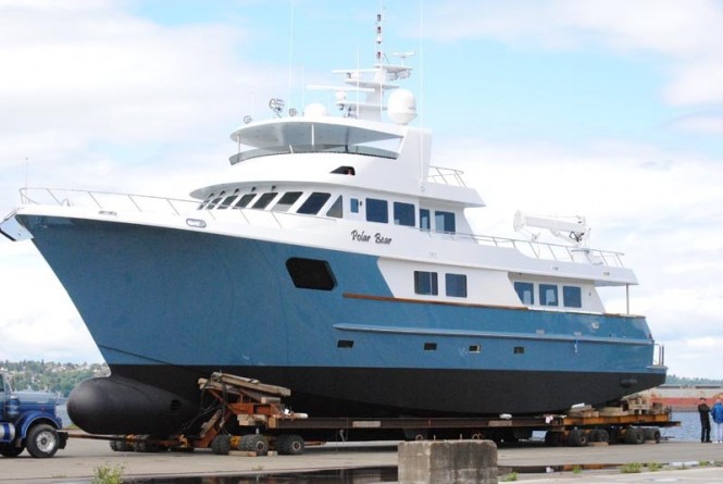 Explorer Yacht Polar Bear Launched by Citadel Yachts